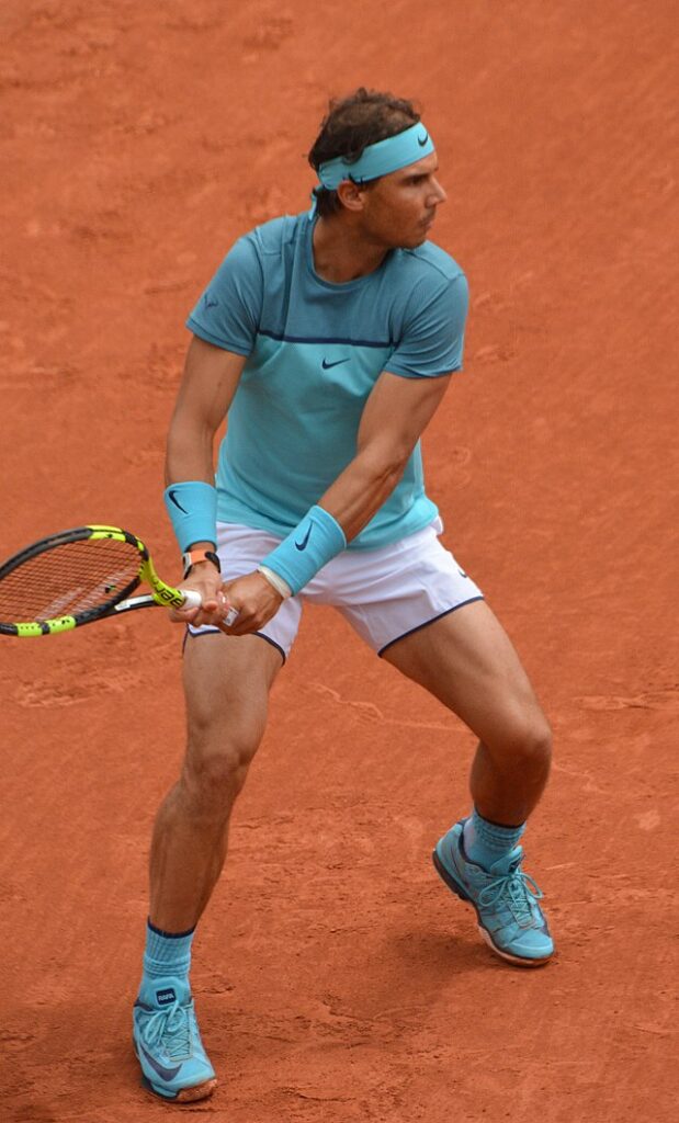 Rafael Nadal, a tennis player